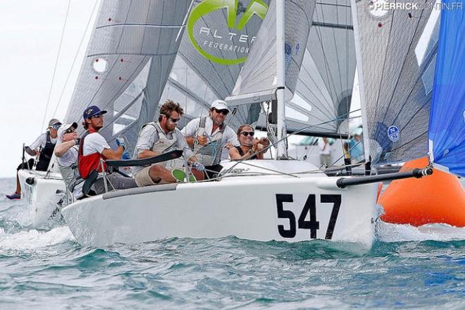 John Brown's Blind Squirrel (USA-547) at the 2016 Melges 24 World Championship in Miami  ©  Pierrick Contin http://www.pierrickcontin.fr/